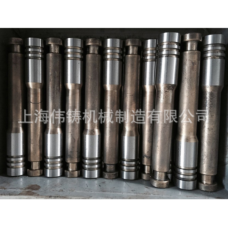 批量供应优质压铸机配件压射杆射料杆压杆锤头