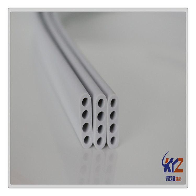 厂家供应三孔四孔五孔硅胶管白色多排多种尺寸规格可选硅橡胶