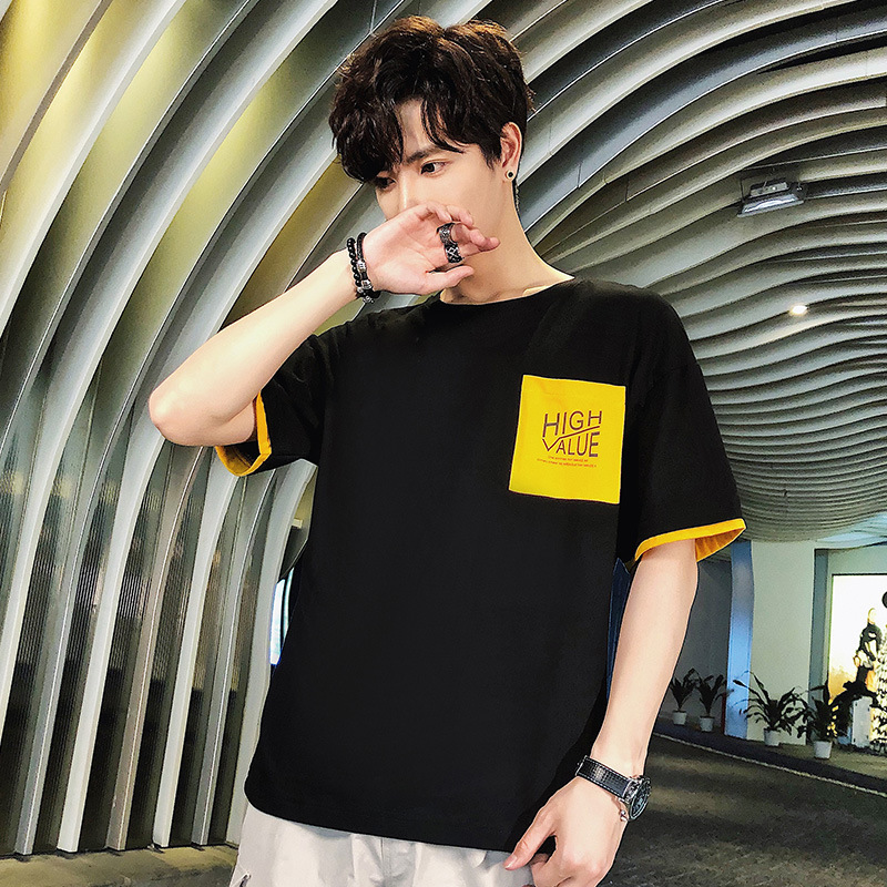 man 2019 summer new pattern pure cotton Korean Edition leisure time fashion Versatile Self cultivation student jacket men's wear