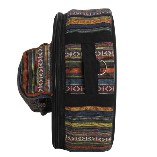 IN-56 ethnic style military drum bag thickened Oxford cloth military drum bag printed ethnic style small military drum bag musical instrument wholesale