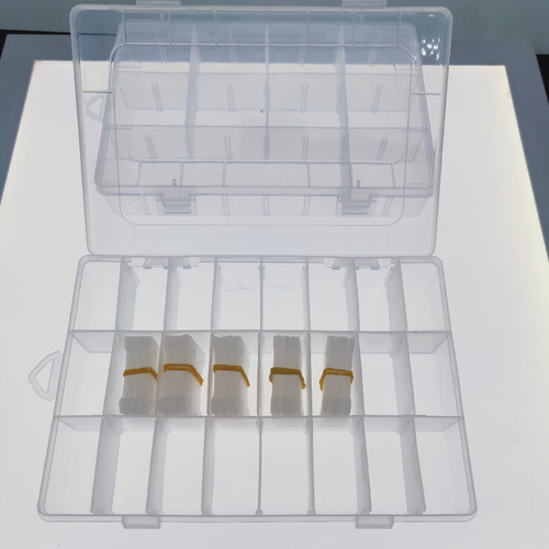 Cross stitch thread box storage box 24 grid 36 grid box winding board manual yarn winder embroidery tool kit