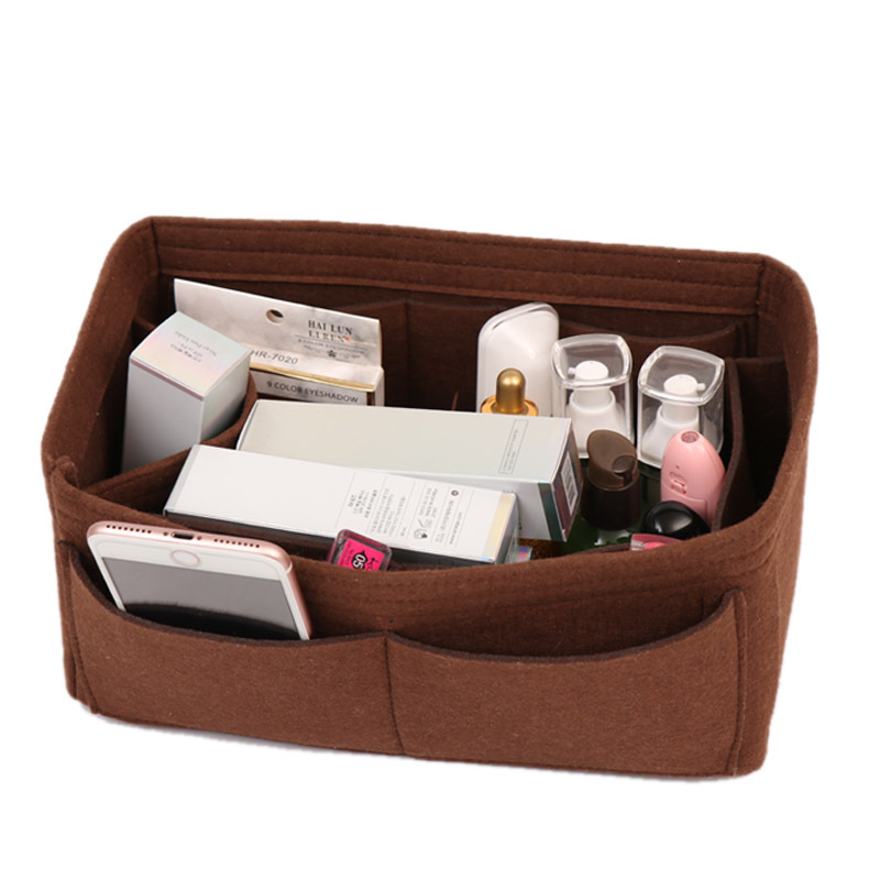 直销新款毛毡化妆包水杯内衬包speedy25中大号枕头包内胆包定型