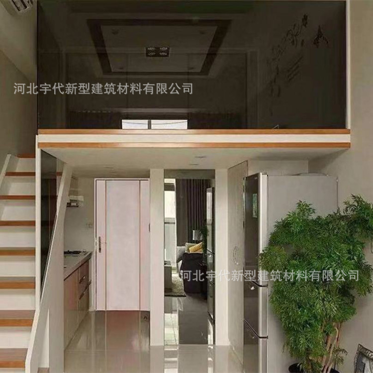 四川雅安loft夹层楼板价格 loft预制楼板 loft钢结构轻型楼板厂家