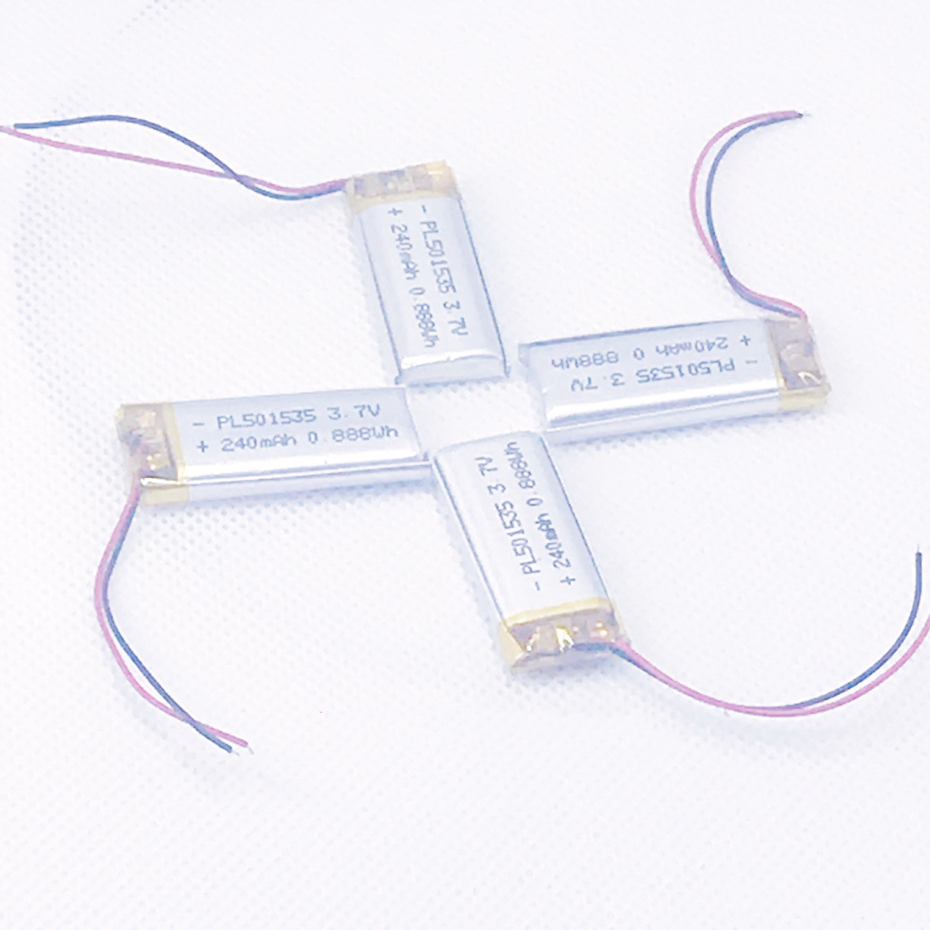 厂销 聚合物电池501535/250mah 651535对耳座充电池  玩具电池