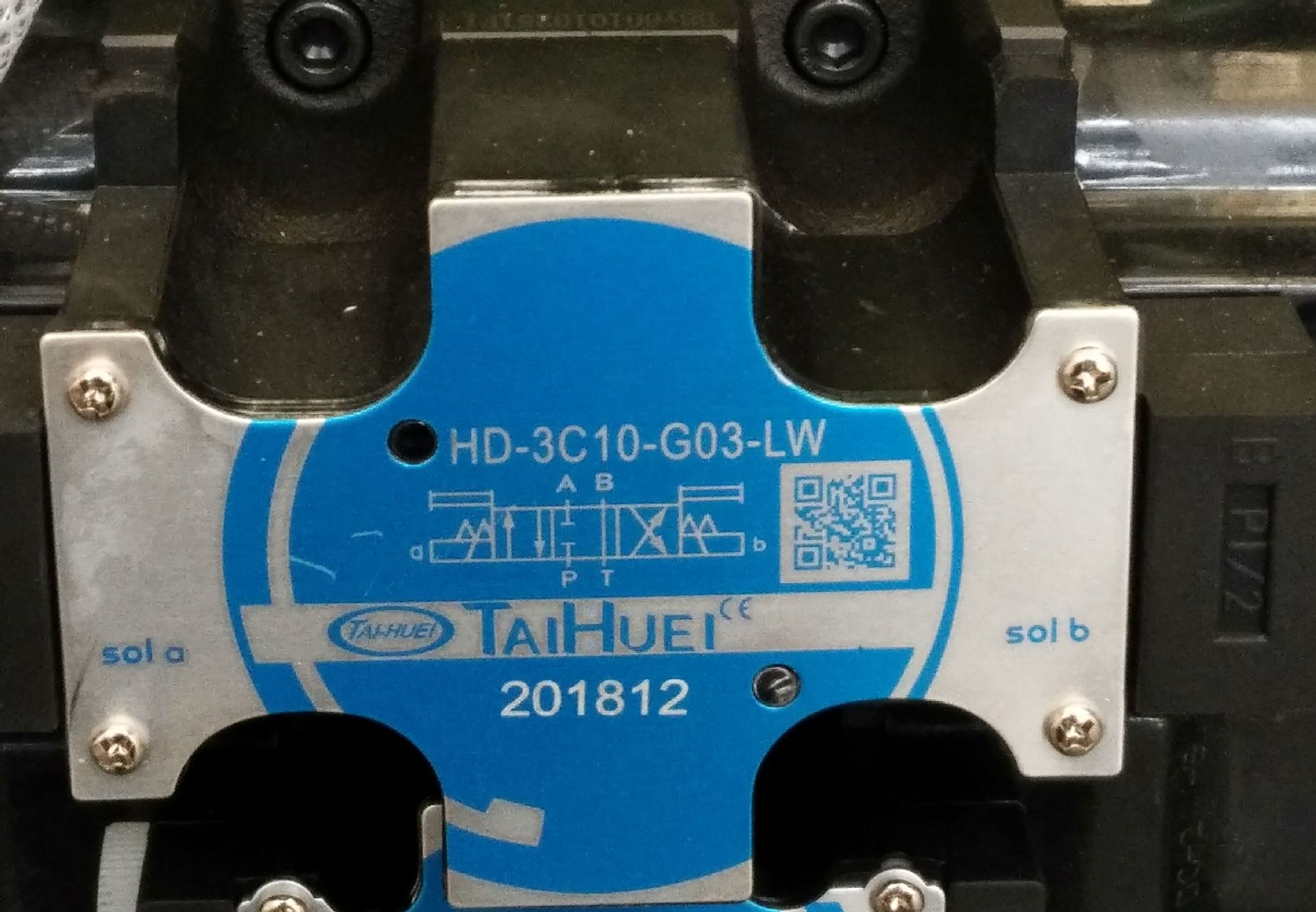 成型机电磁阀，赞扬，HD-3C10-G02-LW