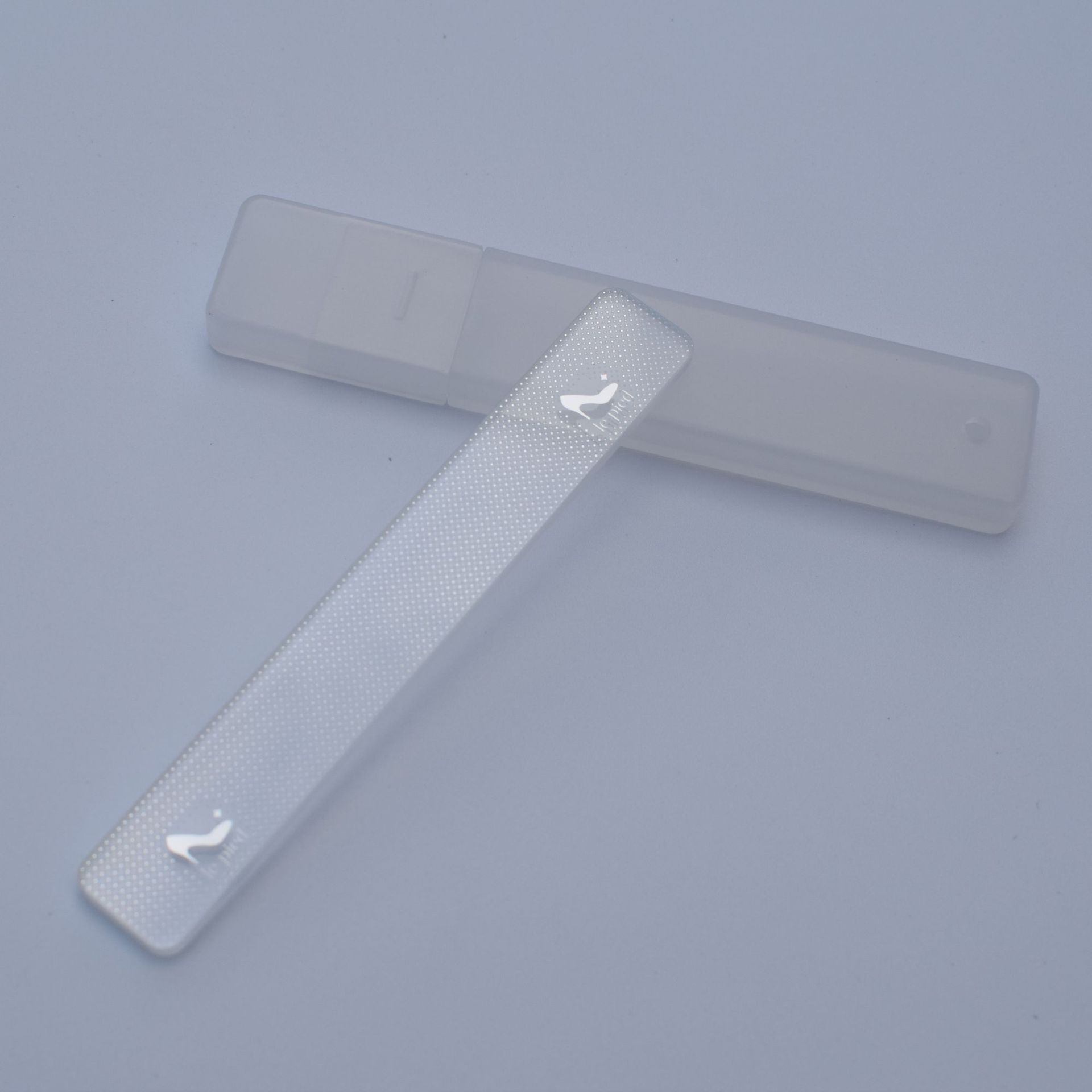 韩国及亚马逊热销玻璃水晶纳米指甲锉 任意LOGO 快速美甲工具