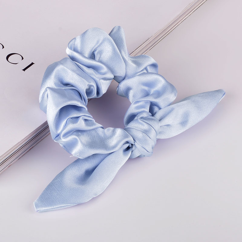 Satin Cloth Fashion Rabbit Ears Hair Scrunchies display picture 4