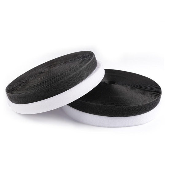 [Velcro tape] Factory wholesale Velcro Velcro tape can be fixed black strong adhesive Velcro