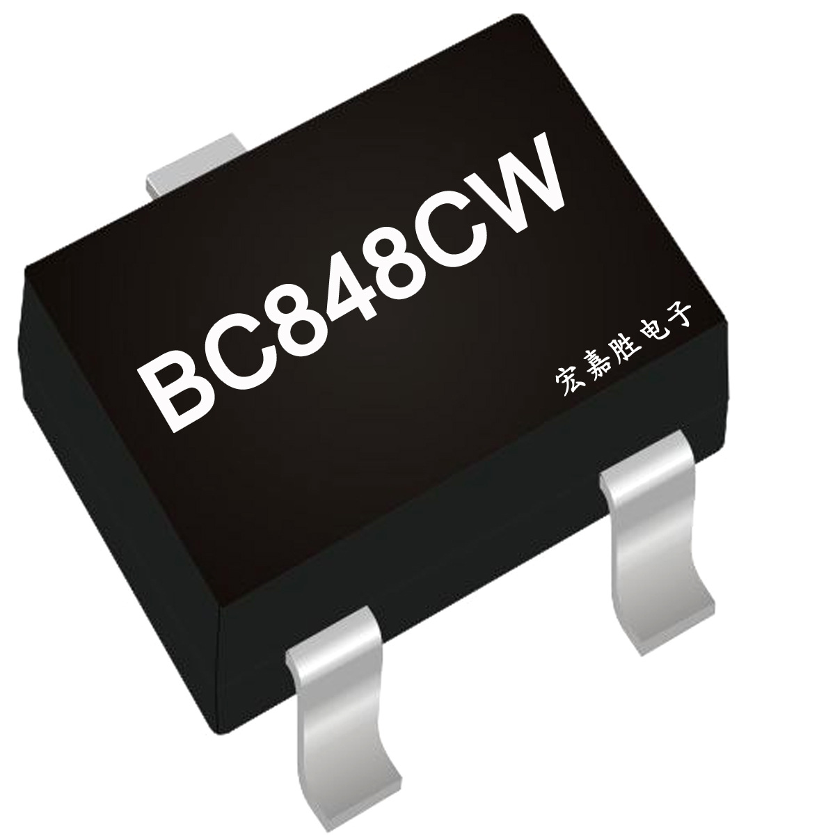 批发BC848CW SOT-323 丝印1L贴片三极管 放大晶体管 国产