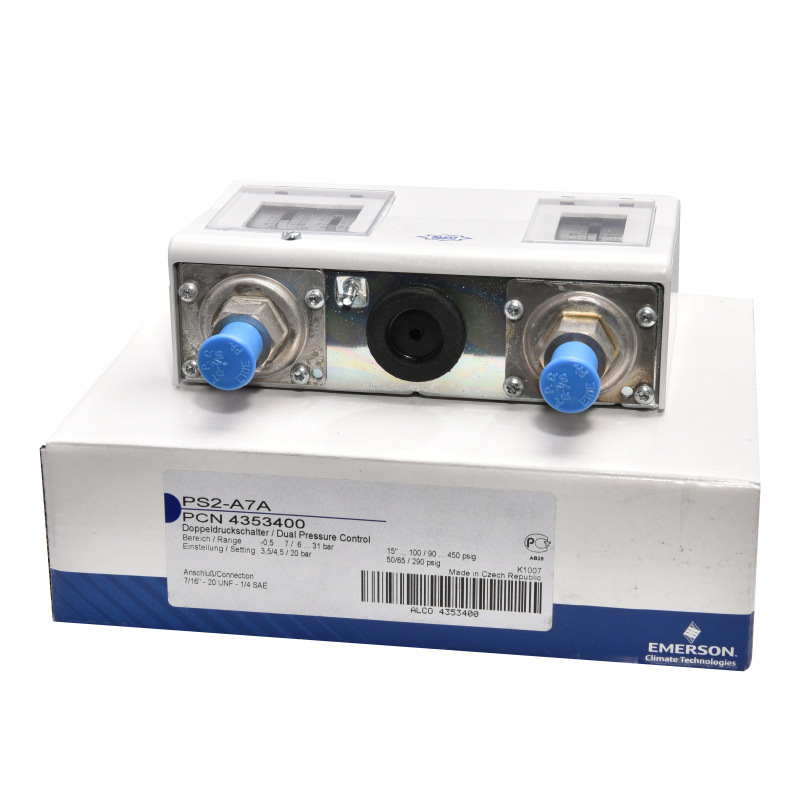 热荐 压力开关 艾默生 PS2-A7A 双压压力控制器