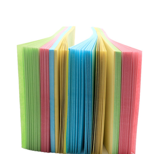 Yizhixing sticky note self-adhesive note paper student office note transfer information label paper desktop sticky note