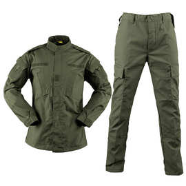 跨境战术套服CS军迷作训户外伪装ACU迷彩服美式二代战术迷彩套服