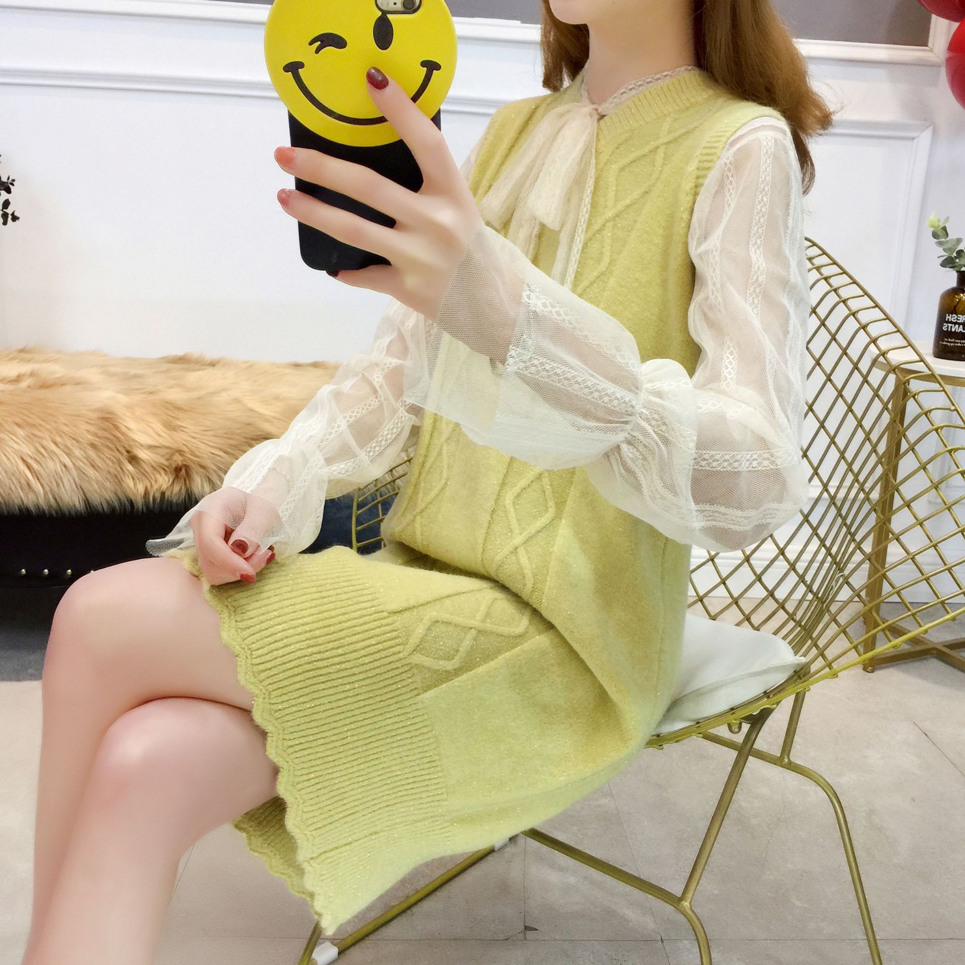 Gilet femme en Mélange de coton - Ref 3316901 Image 26