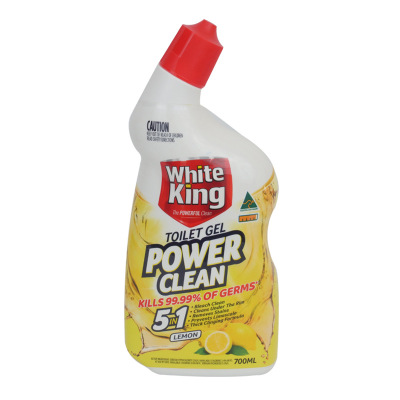 拿样 澳洲white King洁白王洁厕灵柠檬香型 洁厕液马桶除垢清洁剂