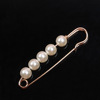 Protective underware, brooch from pearl, copper pin