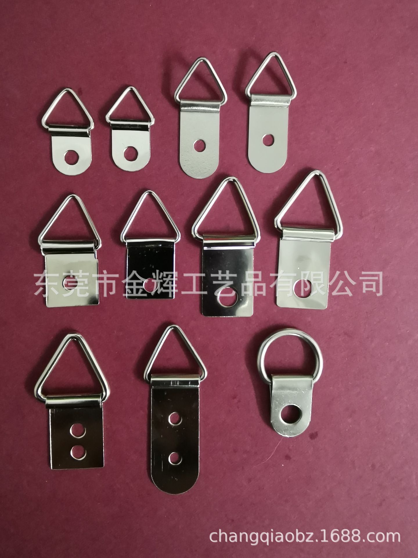 相框双孔挂钩粗线双孔挂钩画框双孔大挂钩专业生产厂家
