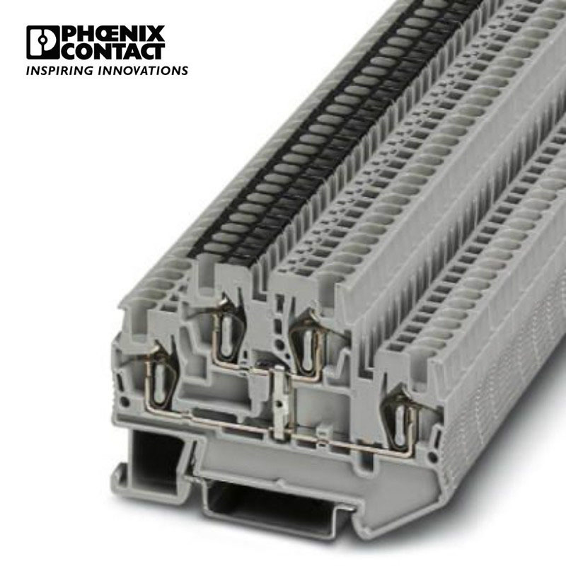 菲尼克斯 双层弹簧端子1.5平方凤凰端子 STTB 1,5-PV-3031526