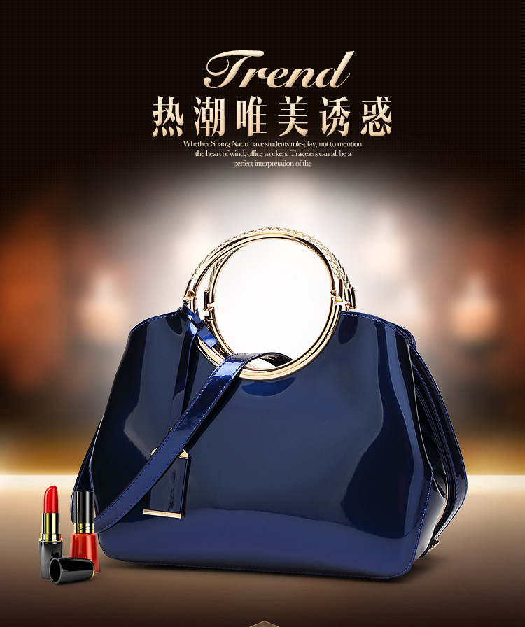 1108g Weight Polyester Lining Material Zipper Closure Type Single Shoulder Strap Strap Type Dome Bag Bags Type Casual Occasion Pu Leather Material Solid Color Pattern All Seasons Season Women's Gender Fashion Style Shell Shape Dark Blue, White, Pink, Red, Wine Red, Black Color Large Size Large Pu Leather Fashion Dome Bag Handbag 27