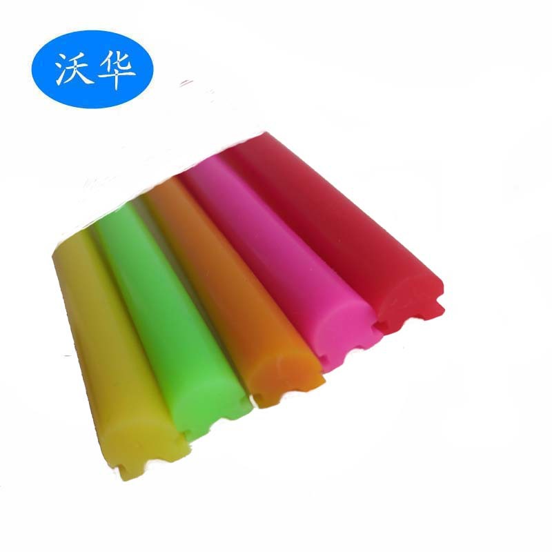 供应二代霓虹灯硅胶密封条 各种颜色硅胶密封条 LED灯导光密封条