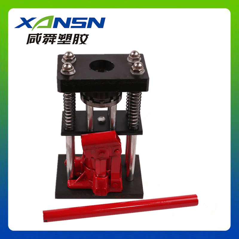 小型压管机手动扣压机胶管接头液压锁管机中号14~16mm钢铸5T