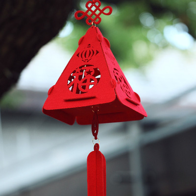 2020 Chinese New Year decoration New Year Lanterns The Lunar New Year Pendant New Year's Day Market scene arrangement Jewelry store Blessing Pendants