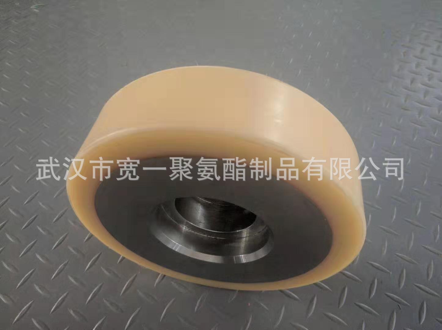 供应湖北宜昌聚氨酯胶轮包胶加工 宜昌聚氨酯滚轮包胶加工