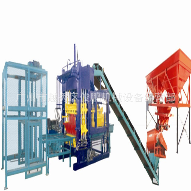 全自动水泥砖机 PLC 操作高产量 价格优惠 广州空心砖机 惠州砖机