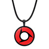Naruto, accessory, glossy pendant, necklace, jewelry, European style, with gem