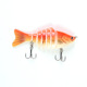 Large hard 7 segments minnow lure bait