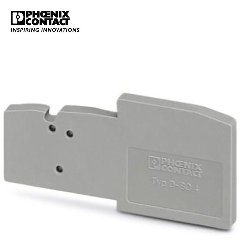 菲尼克斯接线端子挡片隔板端板 D-SC4-3043307