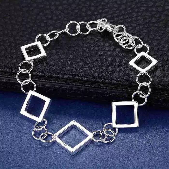 Стильный браслет, аксессуар, образец серебра 925, Aliexpress, европейский стиль
