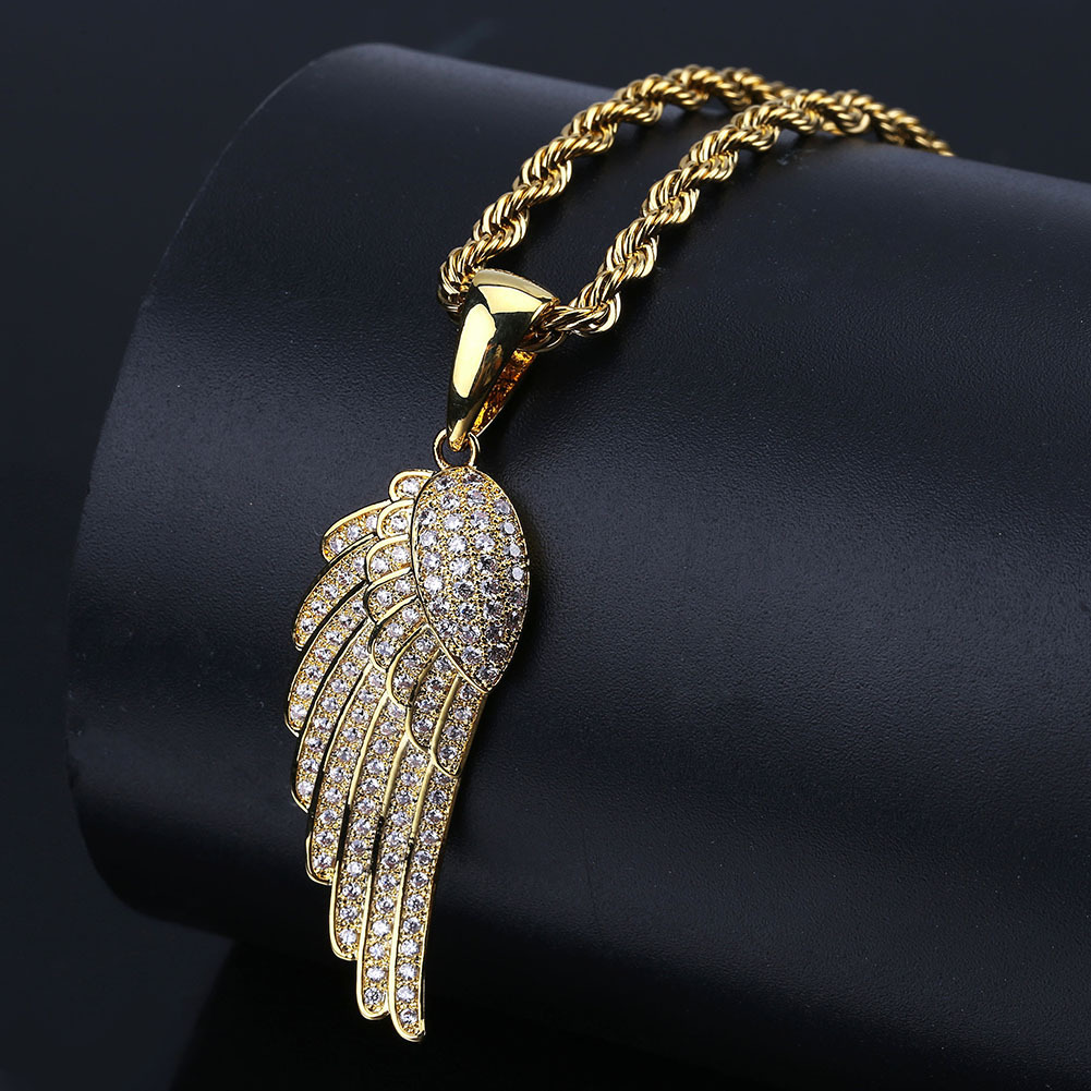 Feather Pendant Necklace - Silver