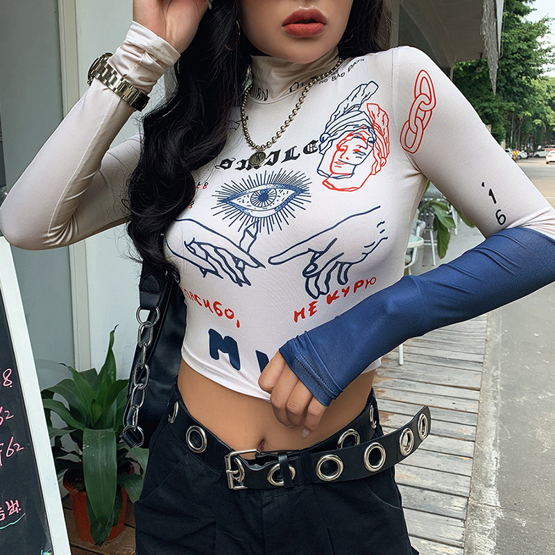 Crop top close-up