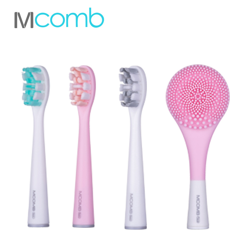 美看Mcomb M2电动牙刷刷头 抗菌刷毛 食品级硅胶洁面刷|ms