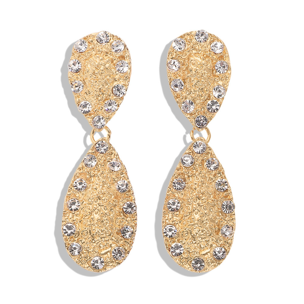 Alloy Wild Earrings With Diamonds display picture 6