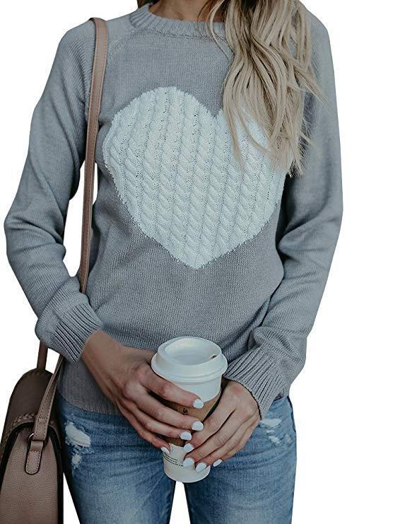Women's Sweater Long Sleeve Sweaters & Cardigans Hollow Out Fashion Heart Shape display picture 128