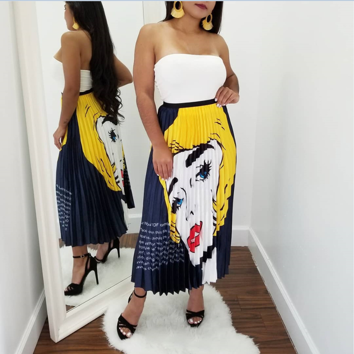 Mujeres De La Impresion Digital Casual Dibujos Animados Avatar Plisado Falda De Es Sexy Casual Faldas Cortas Falda De Playa De 28 58 Dhgate