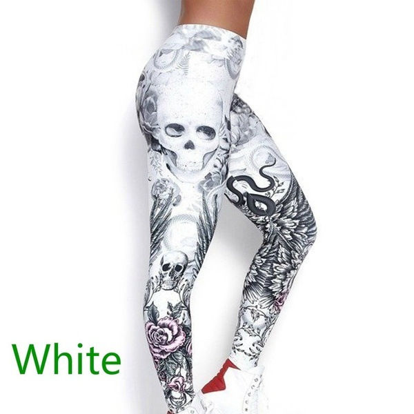 Skull Print Leggings 1