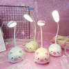 Cartoon LED foldable table lamp, night light, eyes protection, Birthday gift