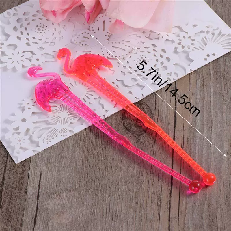 Cocktail cocktail stick for party, plastic disposable mixing stick polypropylene