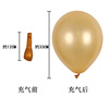 Black golden latex balloon, decorations, new collection