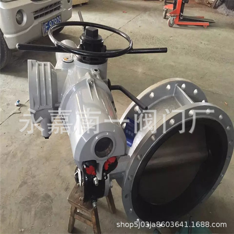 D941X-16Q 电动软密封法兰蝶阀 DN80 球墨铸铁材质