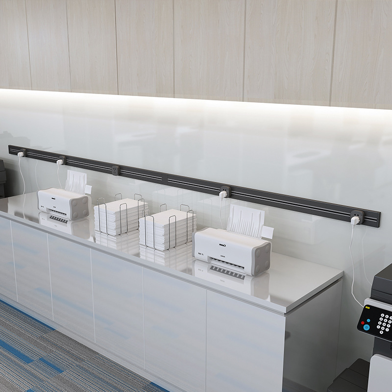 推荐插座明装式usb 可移动滑动插座厨房家用办公室大功率插线板