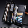 Long universal wallet, chain with zipper, hand loop bag, small clutch bag, business version