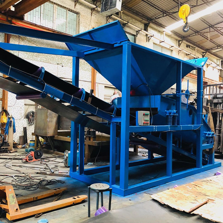 东莞惠州供应直线式筛沙机50型30型震动砂石分离机干湿料筛分机