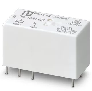 菲尼克斯单个继电器 - REL-MR-110DC/1IC - 1081621