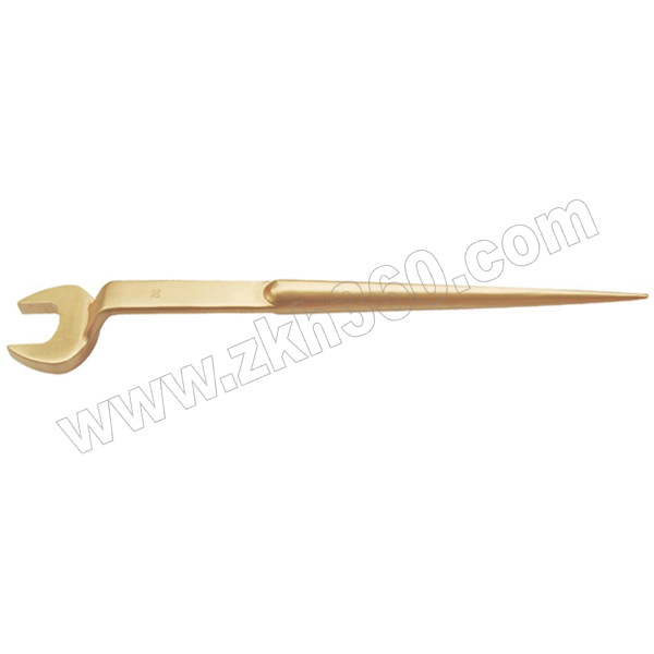 140B系列铝青铜防爆高颈撬棒呆扳手CNFB/桥防T8140B-22-AL22mm