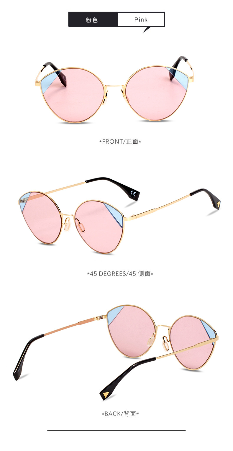 New Fashion Simple Style Cat Eye Sunglasses display picture 6