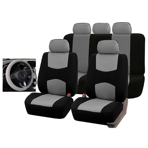 eBay Amazon Wish foreign trade car seat covers, car sandwich steering wheel covers