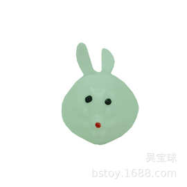 乐因奇可爱兔子发泄球发泄果动物水球摔不烂减压玩具厂家超低价